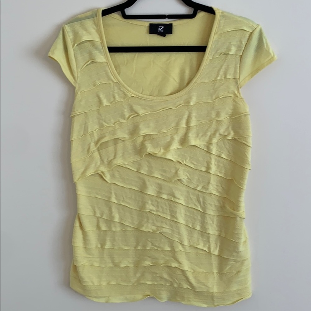 Yellow Banded Tee